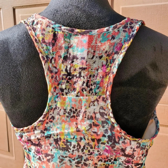 Xhilaration Multicolored Leopard Print Dress Women's Size Small - Picture 10 of 16